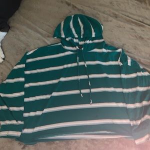 Charlotte Russe “crop” hoodie